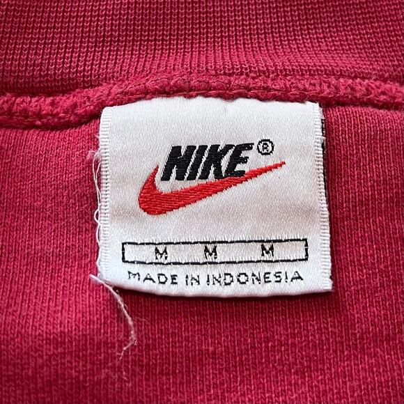 Vintage Nike X Alabama Crimson Tide Small Logo Red Thick Crewneck Medium - Picture 3 of 6